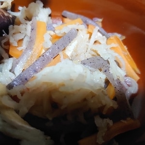 作り置きおかず✿切干大根と高野豆腐の煮物